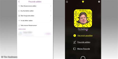 Freunde auf Snapchat blockieren